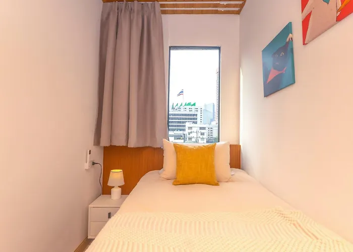 2 Bedrooms For 3 Guest Comfy At Heart Of Silom - 7a Apartamento