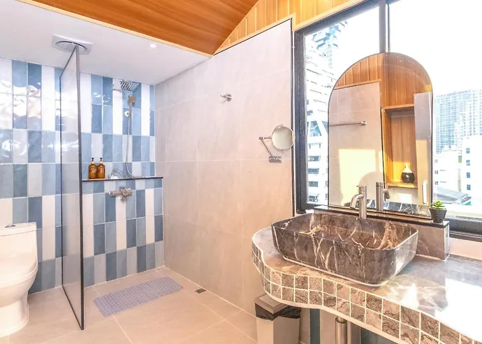 2 Bedrooms For 3 Guest Comfy At Heart Of Silom - 7a * Banguecoque